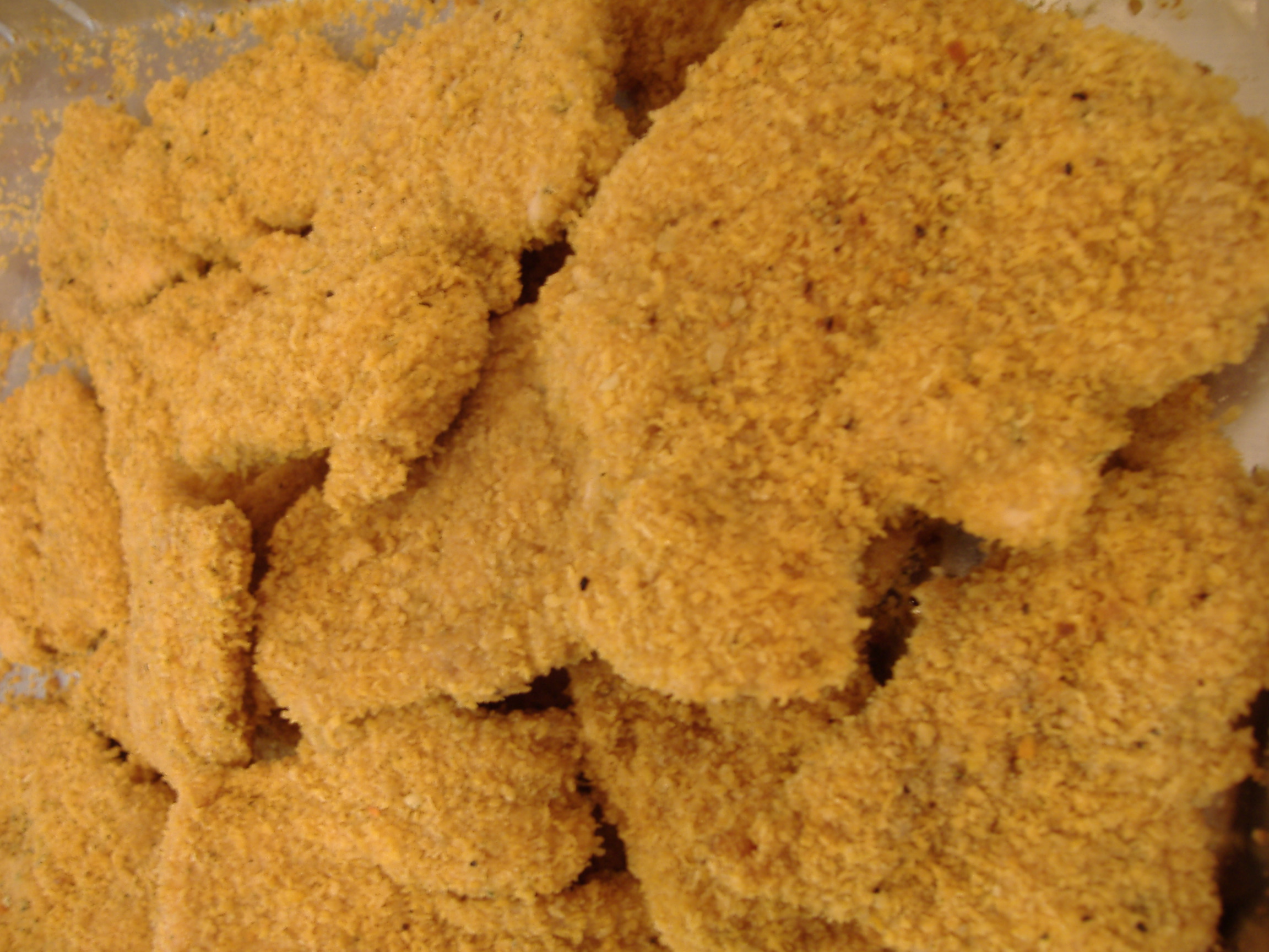 oven-fried chicken breasts